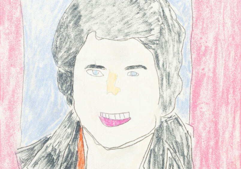 AMK_david.hasselhoff_2023_pastel.paper_11x14