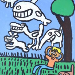 AS.The Boy With a Head of a Clouds-20x24-AC.2018