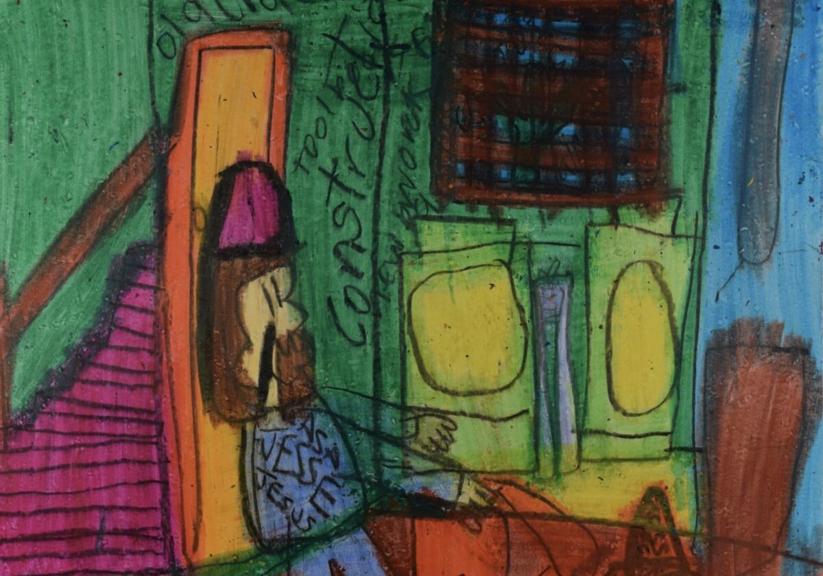 ATMP.Jesus Casa fixing Up the Pipes Downstairs at Tony's House-17x14-OP.2019 ATMP.Jesus Casa fixing Up the Pipes Downstairs at Tony's House-17x14-OP.2019
