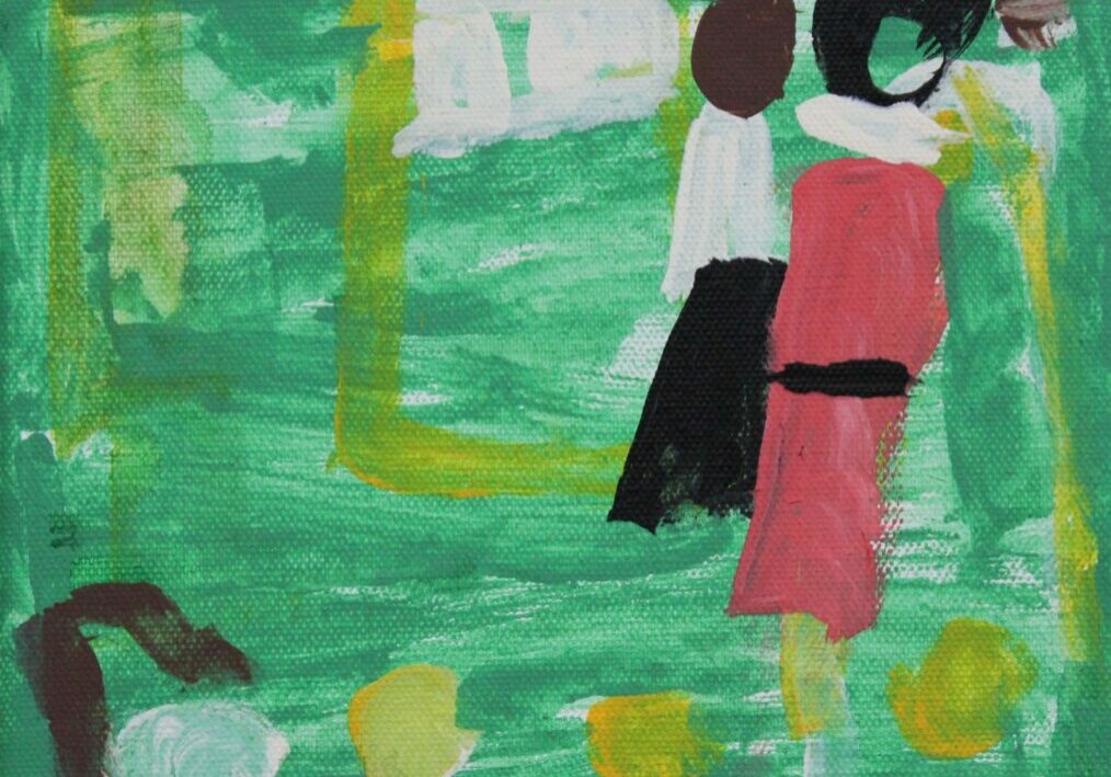 jd Bedroom with Two Women 2018 $125 acrylic 10x8 jd Bedroom with Two Women 2018 $125 acrylic 10x8